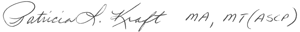 Pat Kraft signature